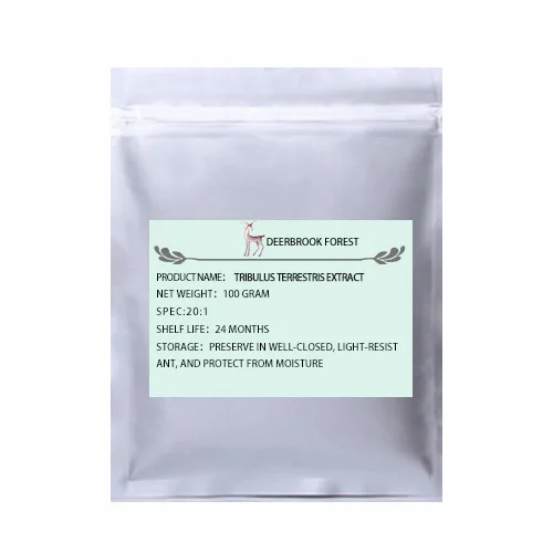 100g(3.53oz) USDA и EC сертифицированный органический экстракт tribulus terrestris 20:1 - Цвет: 100g(3.53oz)