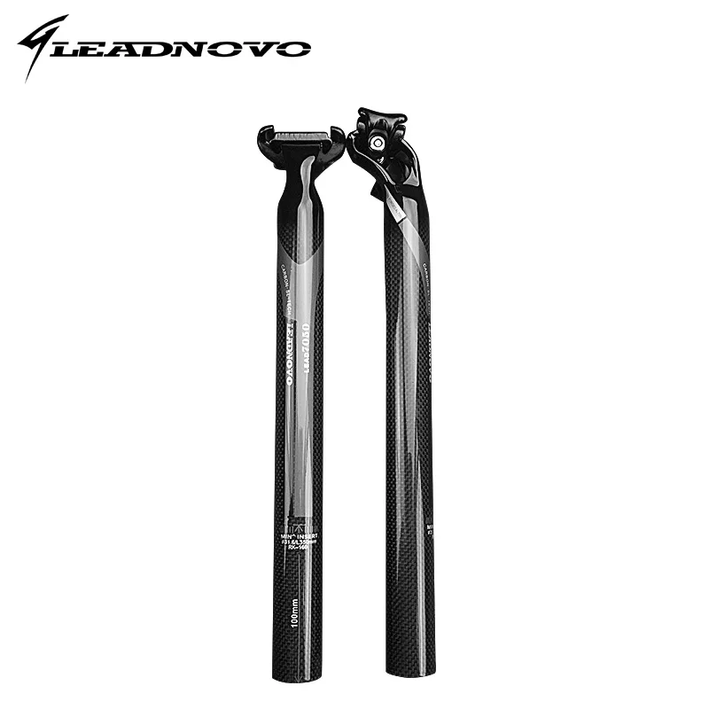 Углерода &amp сплав офсетная печать подседельный штырь для горного велосипеда