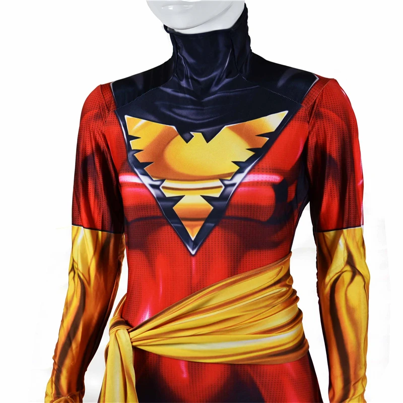X-Men phoenix marvel girl Jean Grey-Summers Cosplay Halloween lady male tights Bodysuit Jumpsuits Adult Kids Kostuum Zentai |