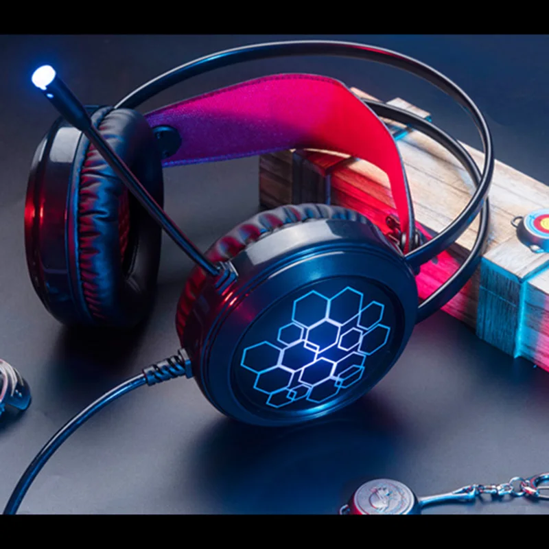 1 шт. 7 Gamer Headset gamer Headphone Jack Bass 3D стерео звук эффект Игровые наушники с микрофоном