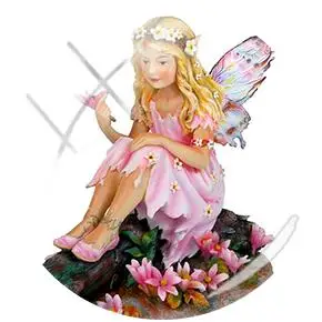 FQ385 JWEIJIAO 5 шт./лот милый чехол для Tinkerbell и феи фото Круглый DIY стекло кабошон купол демонстрационная плоская задняя часть делая результаты - Цвет: FQ385