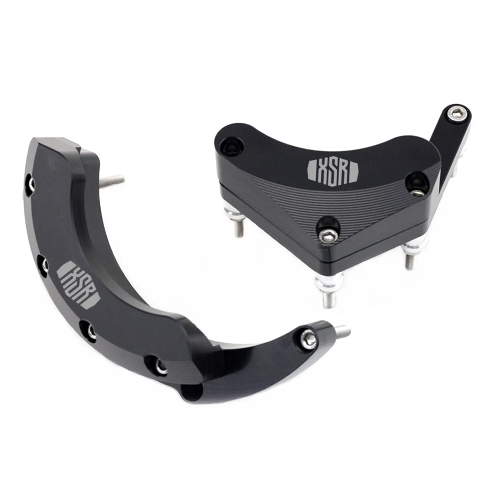 Левый и правый корпус двигателя ползунок защита от удара для YAMAHA XSR900 XSR 900 2016-2018 2017