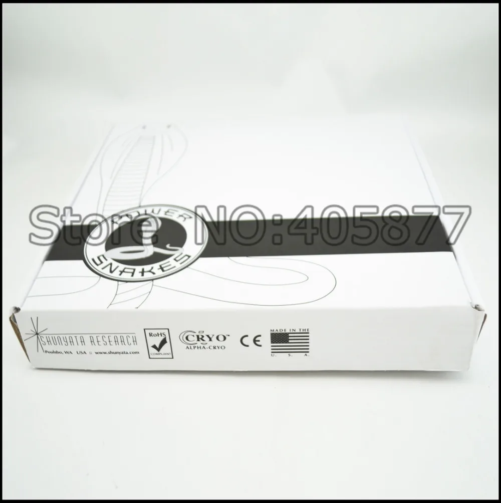 Высококачественный Кабель питания 2 м hifi кабель с оригинальной коробкой шнур