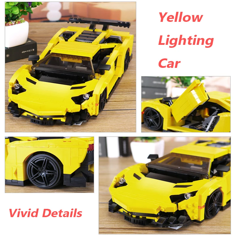 XINGBAO 03008 креативные строительные блоки 834 шт. игрушки с фигуркой серия автомобилей