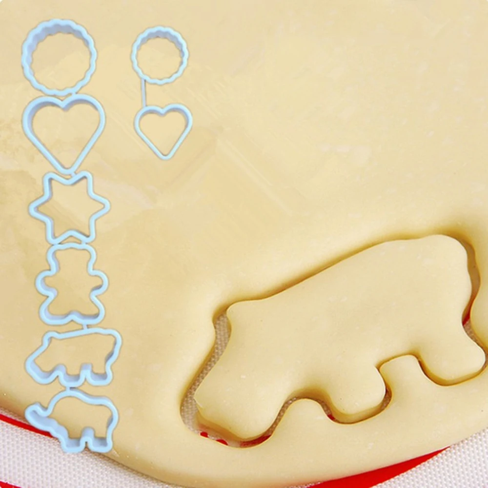 8 шт./компл. резак для печенья Форма сердечко бисквит Фондант Сделай Сам торт