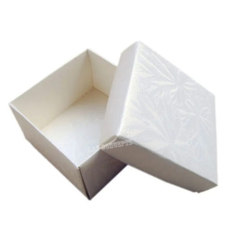 

DIY Cardpaper Square Candy Box Cardboard Favors Box for wedding party baby shower - 6.5x6.5x3.8cm white 120pcs/lot free shipping