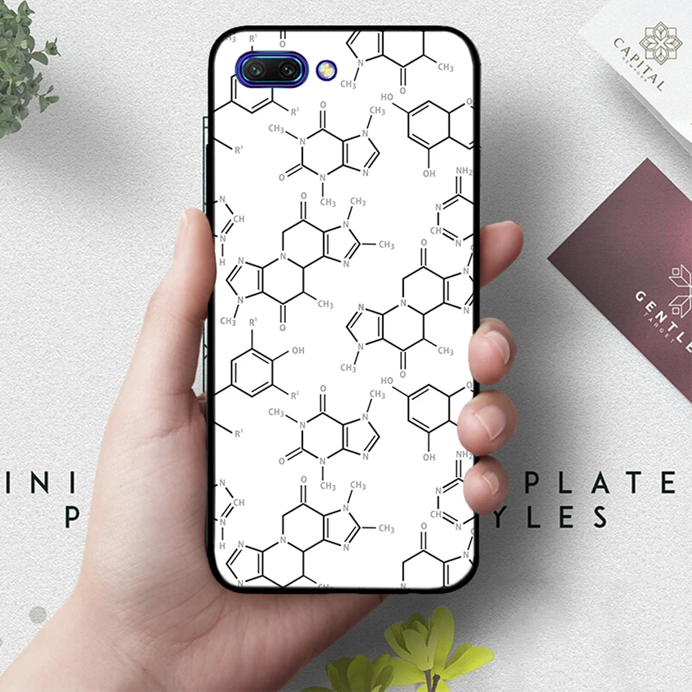 7 Химии рисунок силиконовый чехол для huawei honor 6A 7A Pro 7X8 Lite 8X 8C 9 Примечание 10 вид 20 9X - Цвет: 7