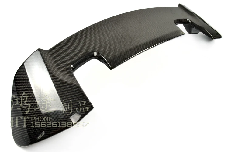 Подходит для спойлера из углеродного волокна HONDA Fit JAZZ 2014 GK5 RS|carbon fiber spoiler|carbon