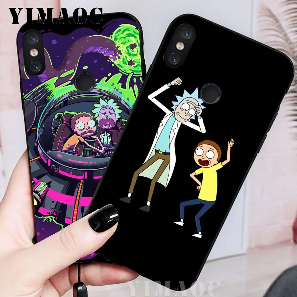 YIMAOC Rick and Morty Series Soft Case for Xiaomi Mi5 Mi5S Mi6 Mi9 Mi8 Lite SE A1 A2 Pocophone F1 MAX 3 |