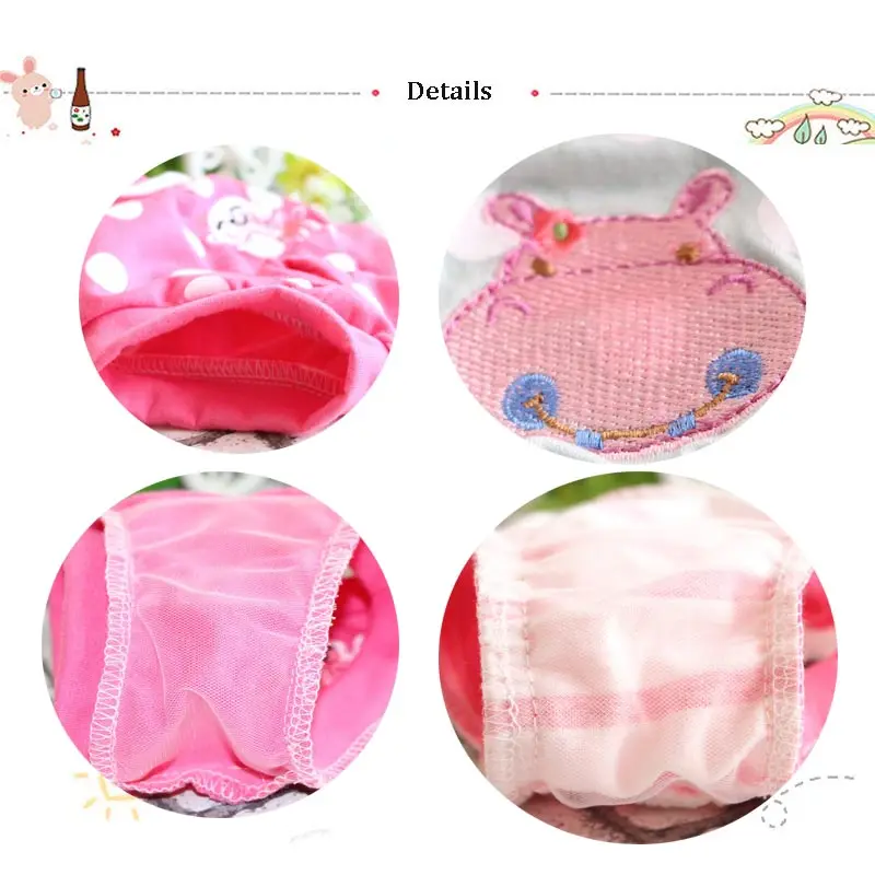 Моющиеся подгузники Sweet Dog Cat физиологические штаны нижнее белье для маленьких