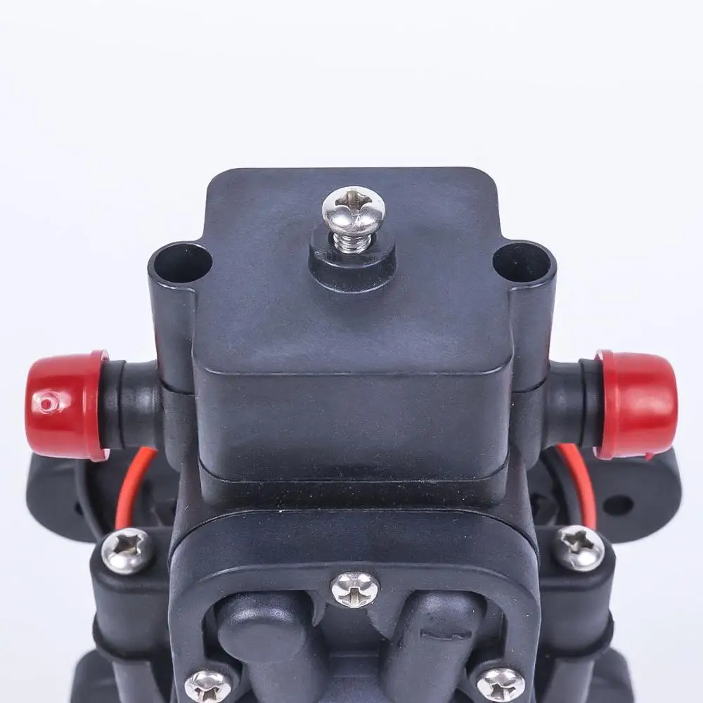 DC 12V 60W 130PSI 5L/мин Электрический мембранный насос Самовсасывающий усилитель для
