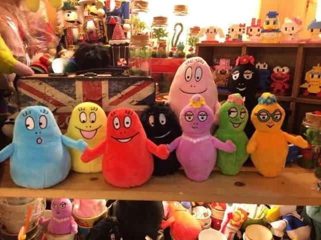9 шт./лот плюшевые игрушки Barbapapa анимированные Классические игрушки