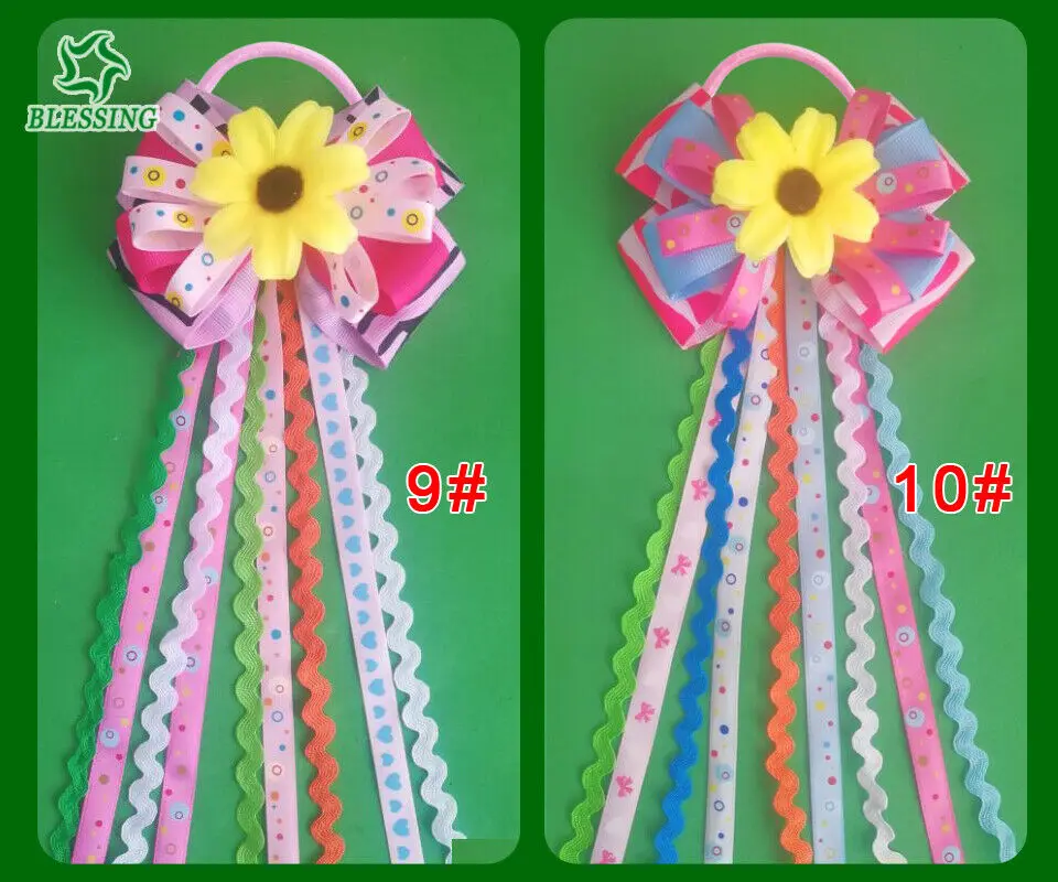 Эластичные пони-стринги с бантом для девочек 20 дюймов 4 дюйма | Аксессуары одежды