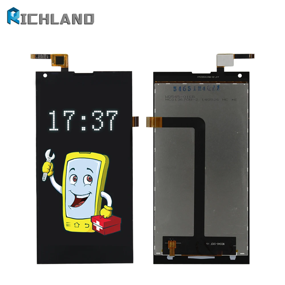 High LCD Display Screen For DOOGEE DG550 With Touch Digitizer Assembly Replacement Parts+Repair tools Set | Мобильные телефоны и