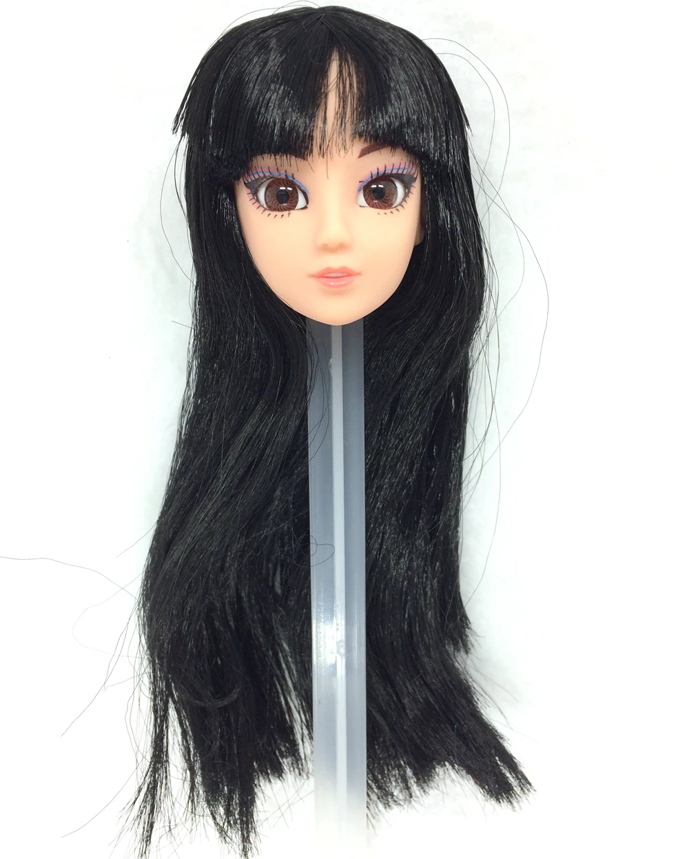 1 шт. модные аксессуары для куклы NK черные волосы 3D глаза Barbie Kurhn лучший подарок