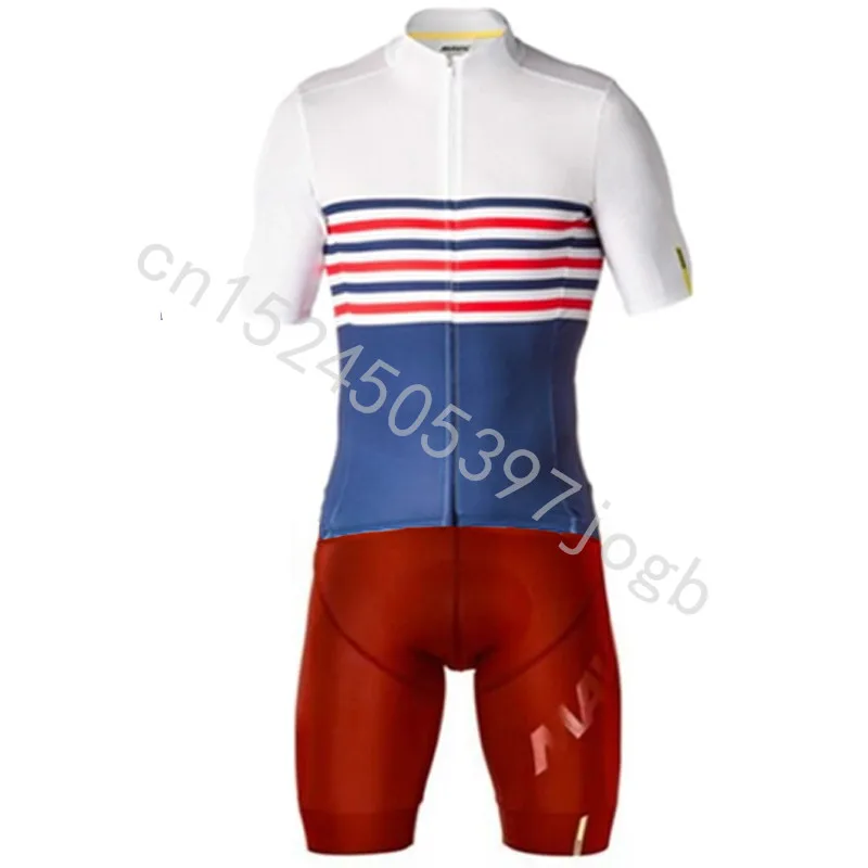 Командная одежда для велоспорта MAVIC, велосипедная майка, Ropa Ciclismo, мужская летняя велосипедная майка, облегающий костюм, 9D, велосипедные шорты, комбинезон - Цвет: 10