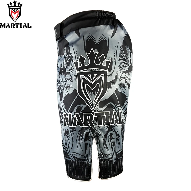 Бойцовские шорты Martial: The TIGER MMA BOXING, четырехсторонней растяжки, подходят для кикбоксинга и фитнес тренировок, мужские.