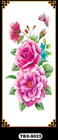 Водонепроницаемый Временные татуировки Henna tatuajes Tatouage temporaire Femme Rose Wintersweet BLUELOVER