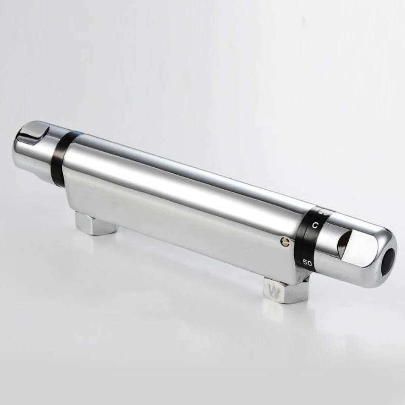 Хромированный Термостатический смеситель для душа кран с контролем температуры