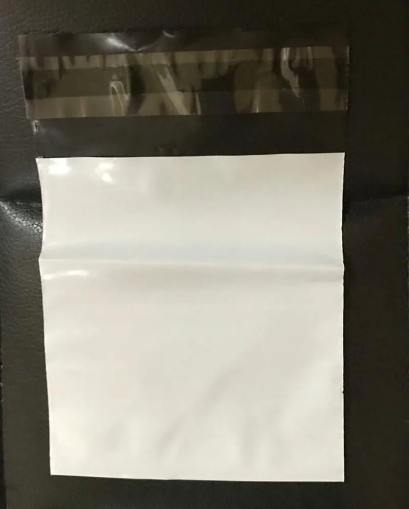

Smallest 11*11+4cm White color self-adhesive poly mailer White poly mailing post envelope pouches Plastic Express Courier bags