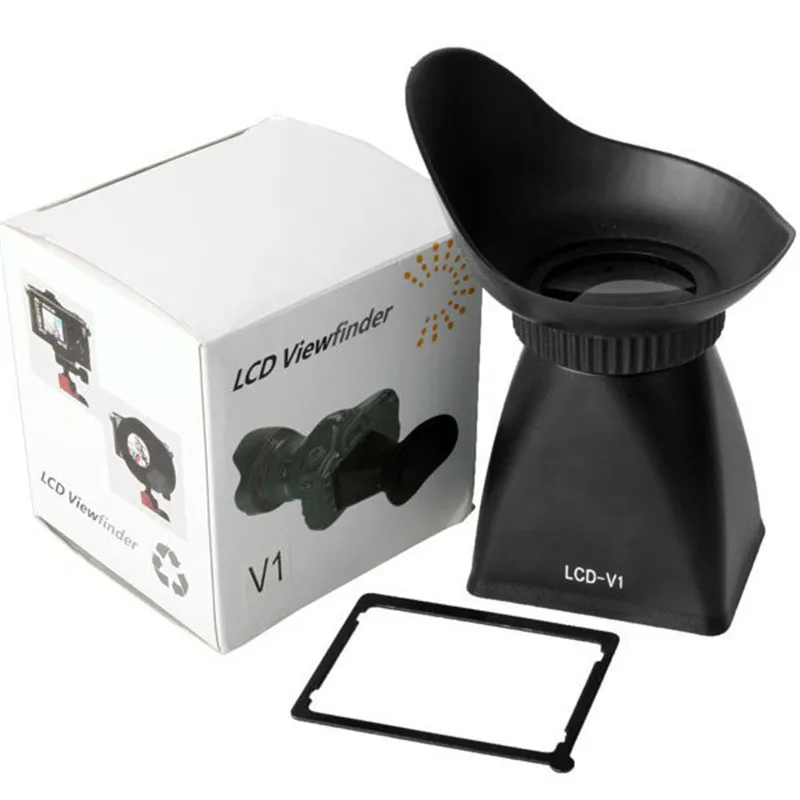 ЖК видоискатель V1 2.8X 3 0 &quot для Canon 5DII 7D 500D Nikon D700 D800 DSL|viewfinder magnifier|for canonviewfinder lcd v1 |