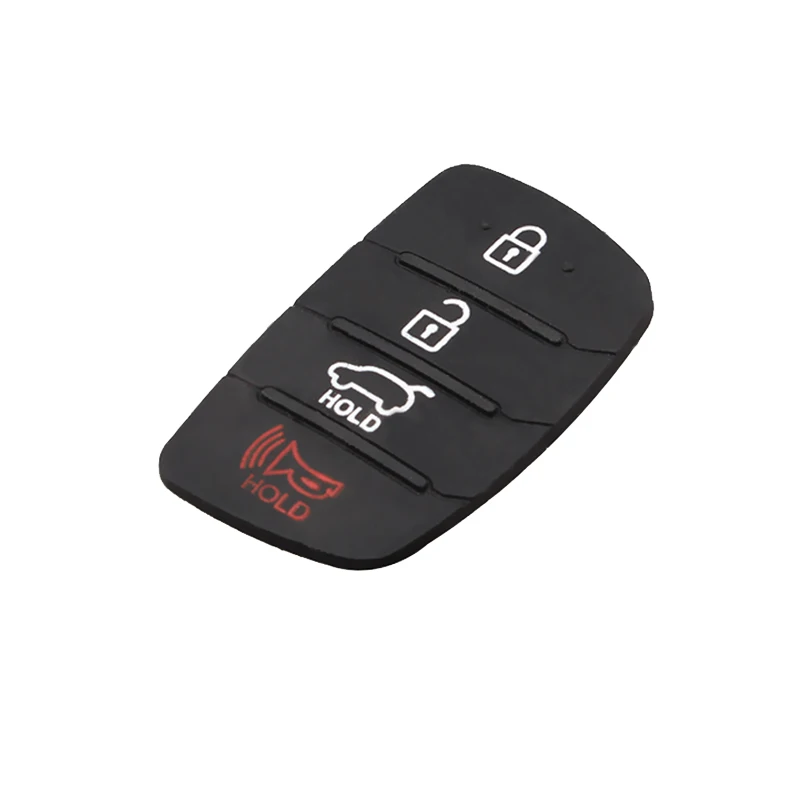 Замена 4 кнопки резиновый кнопочный коврик для Hyundai SANTA FE ix35 i30|pad pad|button replacementpad button