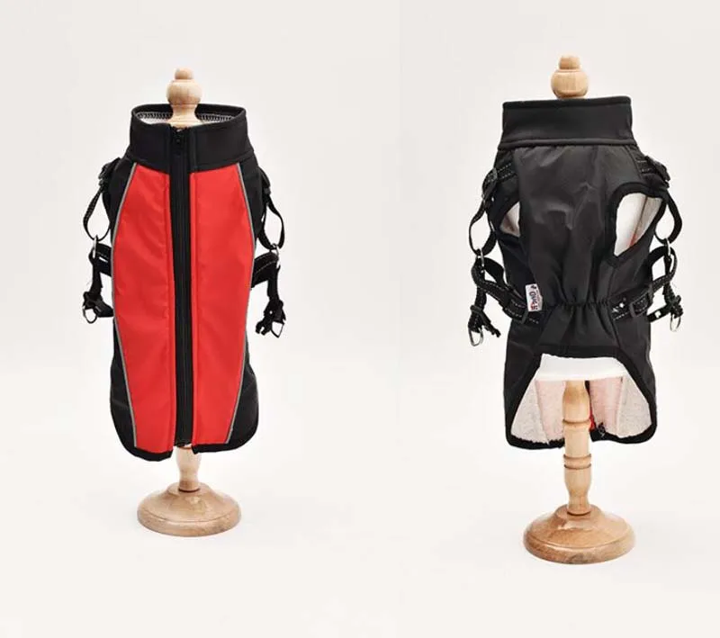 Зимнее пальто для собак теплая одежда маленьких средних и больших водостойкая