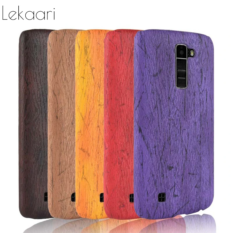 Роскошный чехол с текстурой древесины для LG K10 2016 K430 K420N LTE K430DS защитный на заднюю