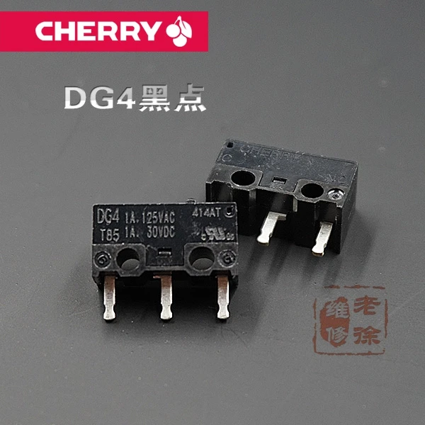 2pcs/pack original German CHERRY micro switch DG1 DG2 T85 black dot gray dot DG4 black dot DG6 mouse micro button