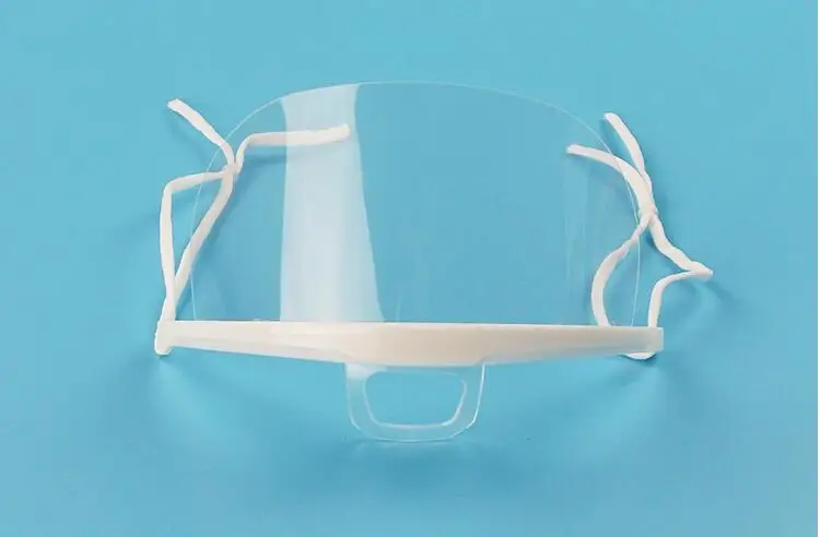 5 шт./лот прозрачная маска стоматологические врачи пластиковая еда гостиница