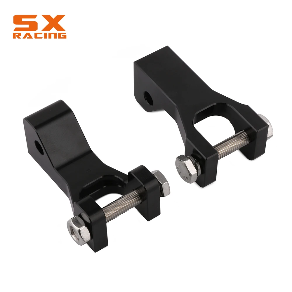 Motorcycle CNC Black Aluminum Front Lowering Kit Adjustable For YAMAHA Blaster Raptor 350 660 Warrior Original Stock A-Arms Only |