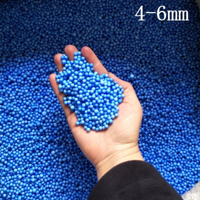 4-6mm Blue 500 г новые Разноцветные Мини-шарики из пенополистирола с наполнителем из пенополистирола - Цвет: 4-6mm Blue