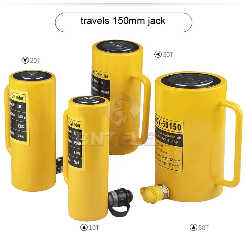 50T travels 18mm) hydraulic jack+CP700 manual hydraulic pump