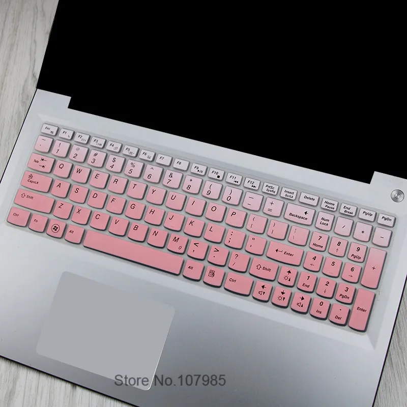 Силиконовая защитная накладка на клавиатуру для Lenovo IdeaPad Z500 Z501 Z505 Z510 Z585 V580 V570 U510 S500