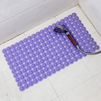 bathroom anti slip mat round point massage suction cup sheet household shower room pad pvc pebble tub bathing massager foot