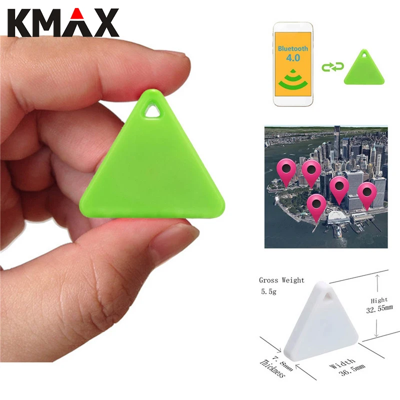 KMAX Смарт Анти потерянный Finder GPS локатор Bluetooth 4 0 совместимый Android и iOS для кошелька