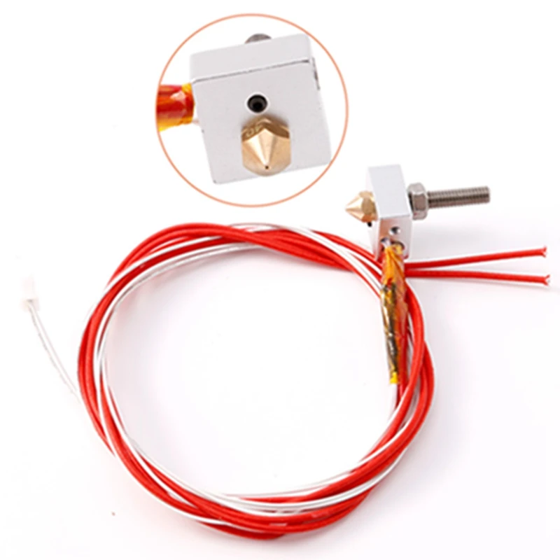 12В 1 75 мм 0 4 MK8 сопло экструдер нити HotEnd для Prusa i3 3D принтера | Компьютеры и офис