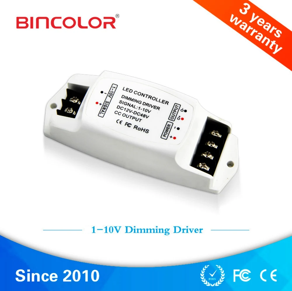 BC-330-CC LED PWM диммер 0-10V 350mA/700mA/1050mA постоянного тока СИД ШИМ Диммируемый драйвер для