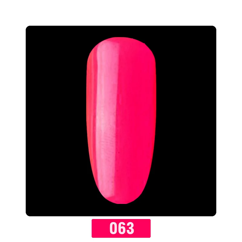 B063 Beautilux 1 шт. Летняя коллекция Неон желтый красный розовый УФ гель лак для ногтей светодиодный гель покрытые лаком ногти Art лак Эмаль 10 мл - Цвет: B063