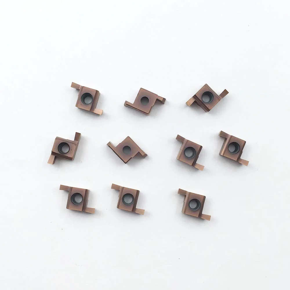 10pcs 9GR-100 9GR-120 9GR-125 9GR-150 BP1025 Shallow groove small aperture cutting blade Carbide CNC insert FREE SHIPPING |