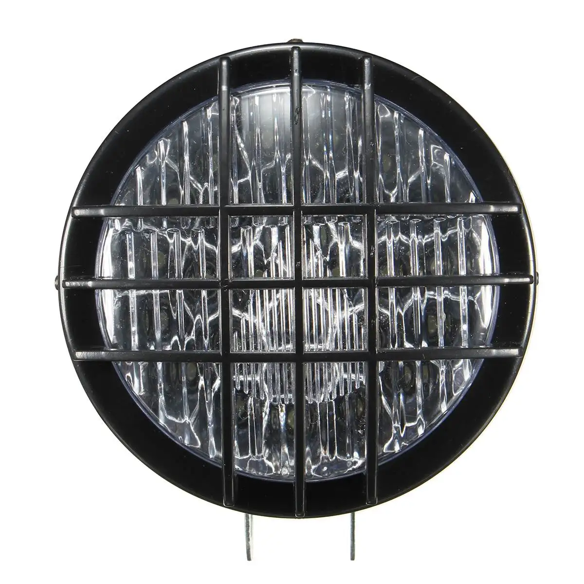 Черная светодиодная фара для мотоцикла 5 дюймов сетка гриля измельчителя