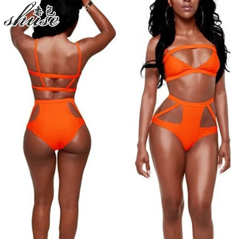 Пикантные Для женщин комплект бикини строка мягкий женский купальный Костюмы