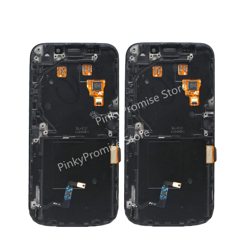 Для samsung Сенсорный экран для samsung Galaxy S4 SIV ZOOM C101 ЖК-дисплей с рамкой дисплей кодирующий преобразователь сенсорного экрана в сборе синий