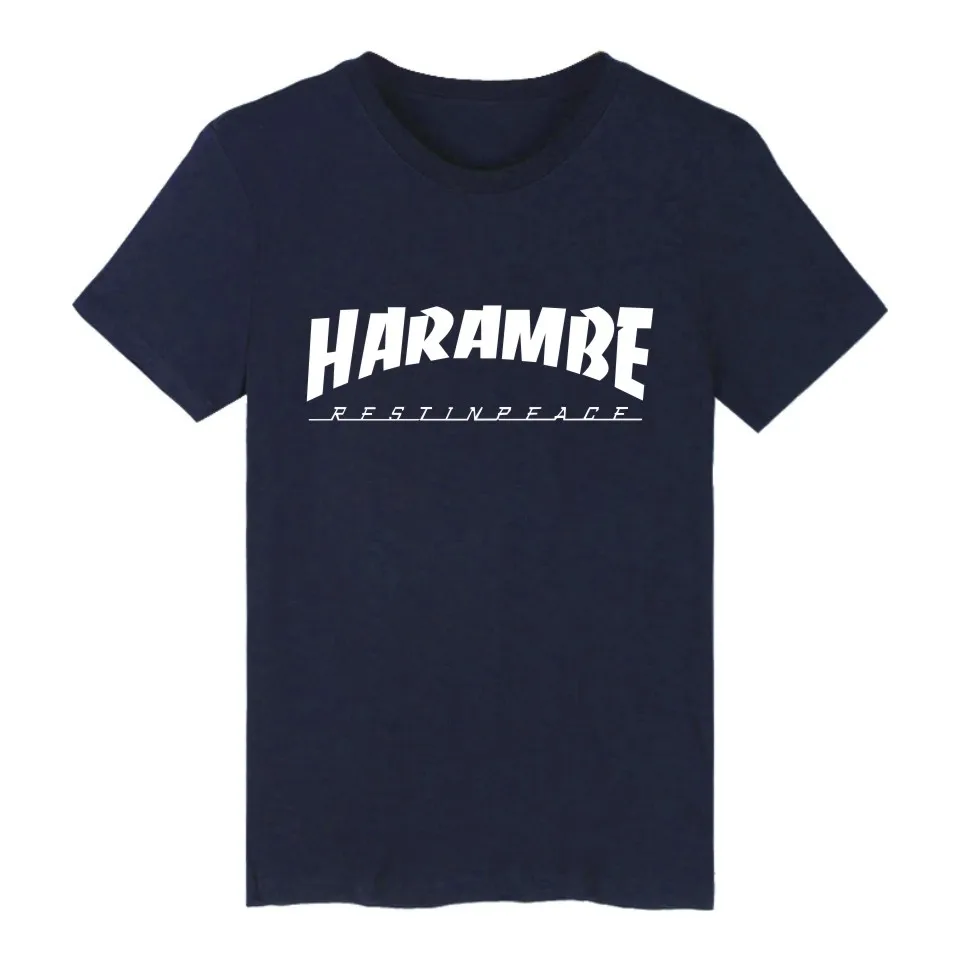 Футболка HARAMBE Мужская летняя хлопковая с коротким рукавом | одежда