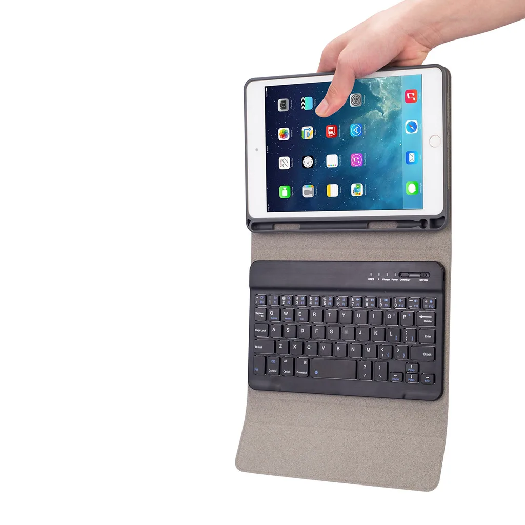 Русский/Иврит/испанский алюминиевый беспроводной Bluetooth подходит для IPad Mini5 / 4 RK405