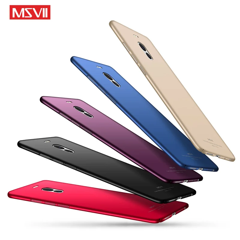 MSVII Чехлы для Meizu M6 Note чехол кольцо на палец Тонкие Матовые чехлы 6 металлический