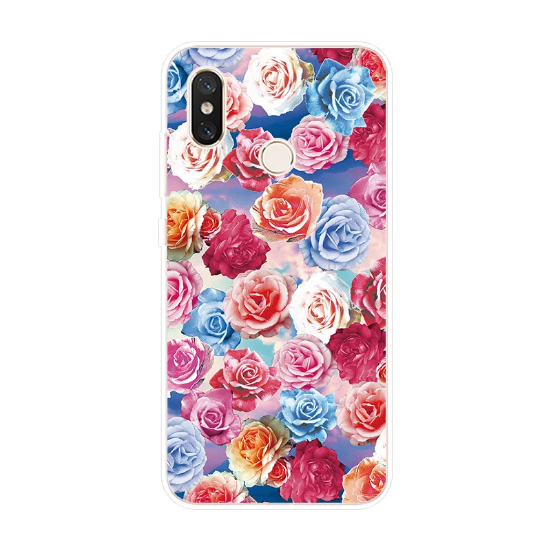 Чехол для телефона Xiaomi Mi 8 9 SE Lite Pro Mix 2 S 3 Pocophone F1 чехол с цветами 5X A1 A2 6 6X Note |