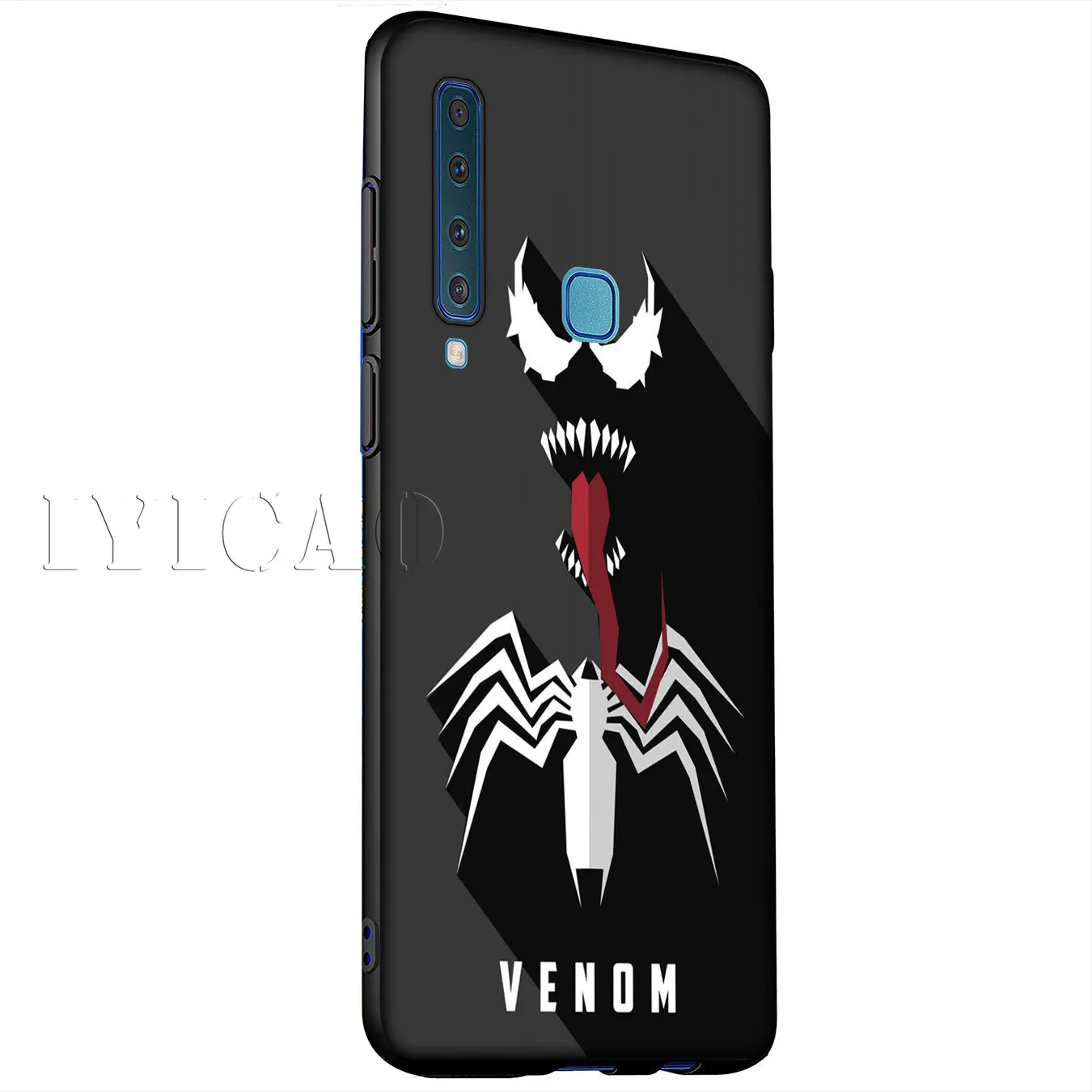 IYICAO Venom Marvel злодей Мягкий силиконовый чехол для samsung Galaxy A6 плюс A9 A8 A7 2018 A3 A5 2016 2017