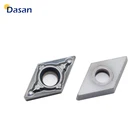 10 шт., твердосплавные пластины DCMT070204 MV DM9030, инструмент для внутренней обточки, высокое качество DCMT070208, фреза с ЧПУ из нержавеющей стали