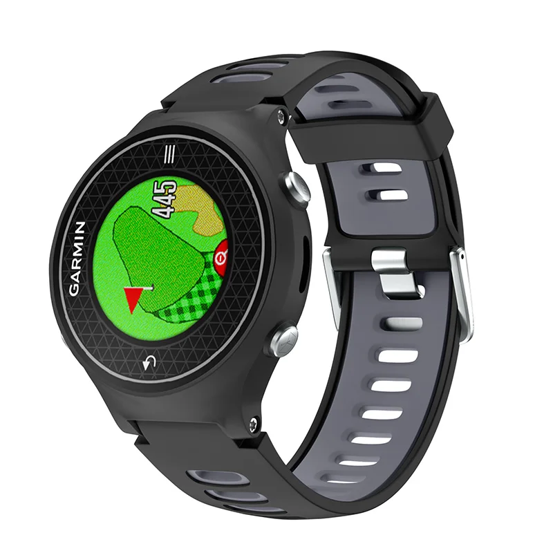 Мягкий силиконовый ремешок для наручных часов Garmin Forerunner подход S6 735XT 220 230 235 620 630 GPS